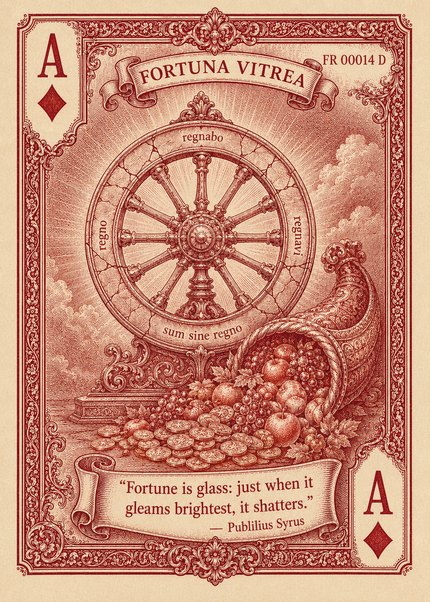 Ace of Diamonds — the Wheel of Fortune